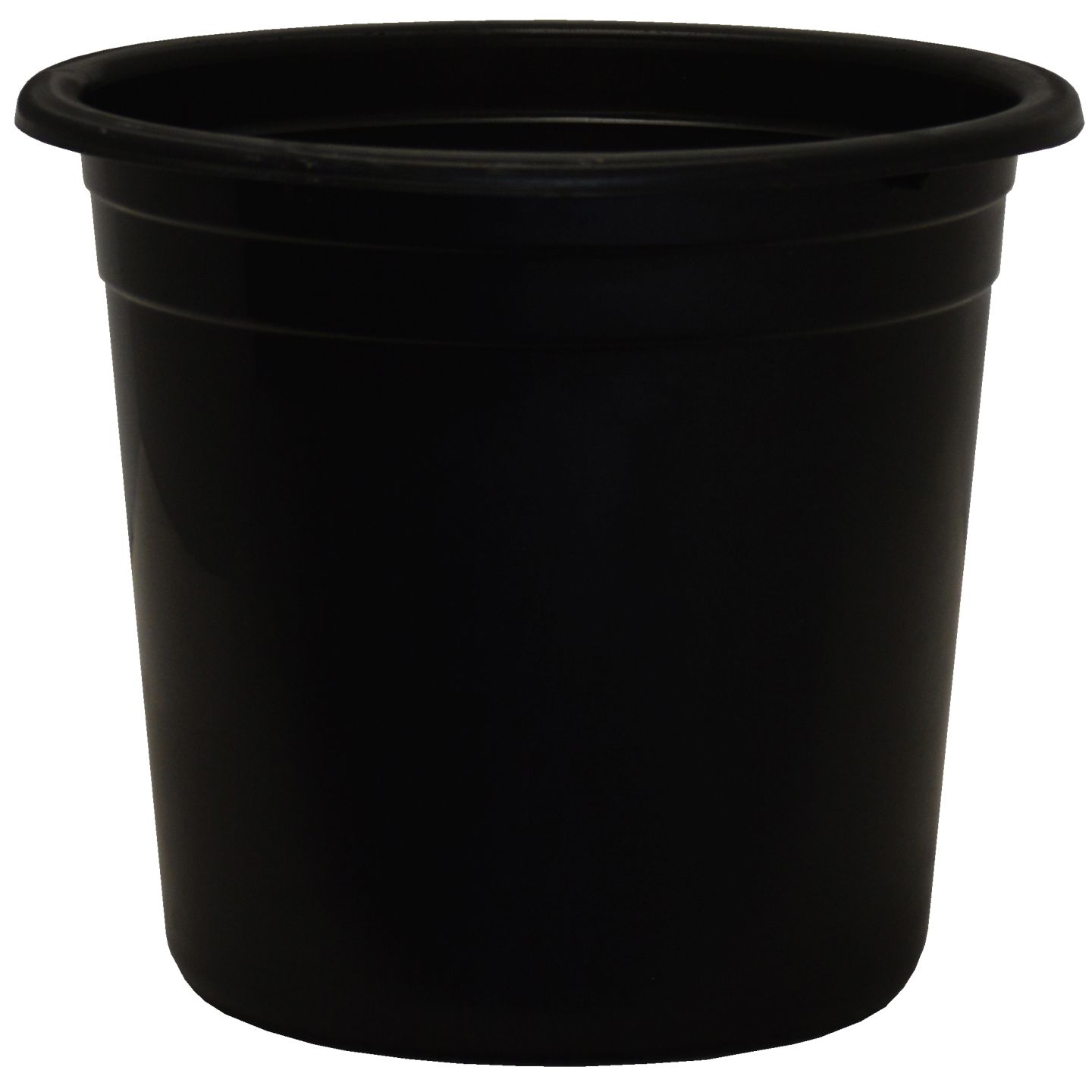 Injected Field Pots - Black, 11"