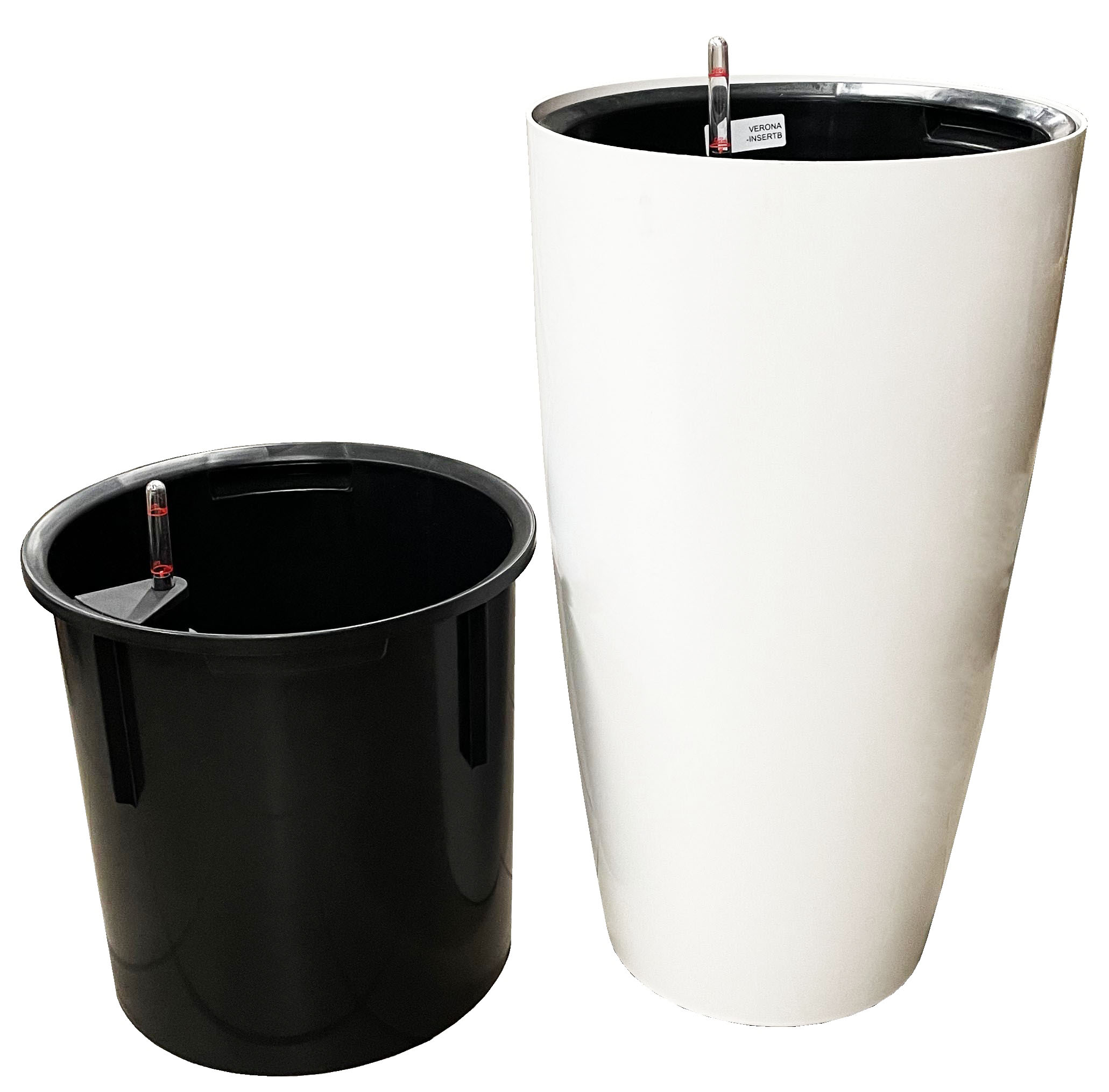Verona Self-Watering Planter - 27.5", White