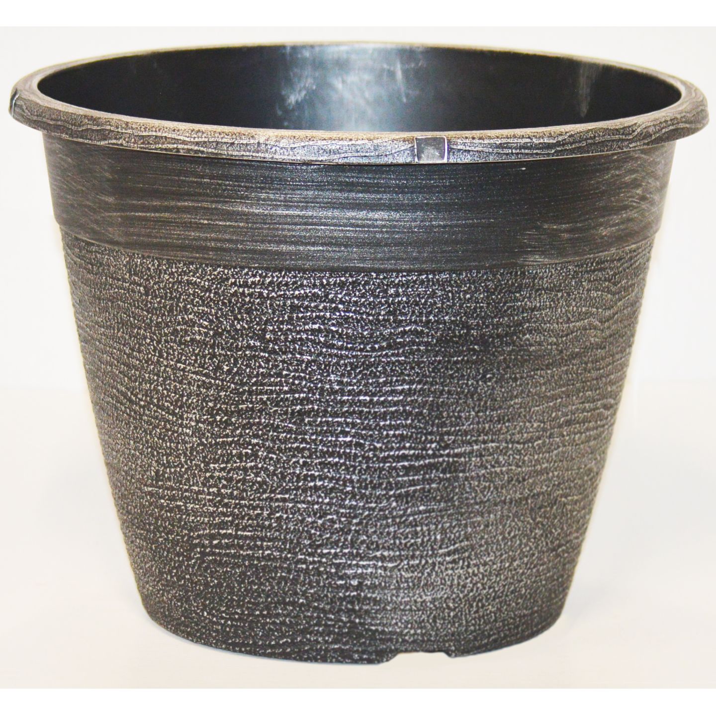 Carla Planter - Brushed Silver, 13"