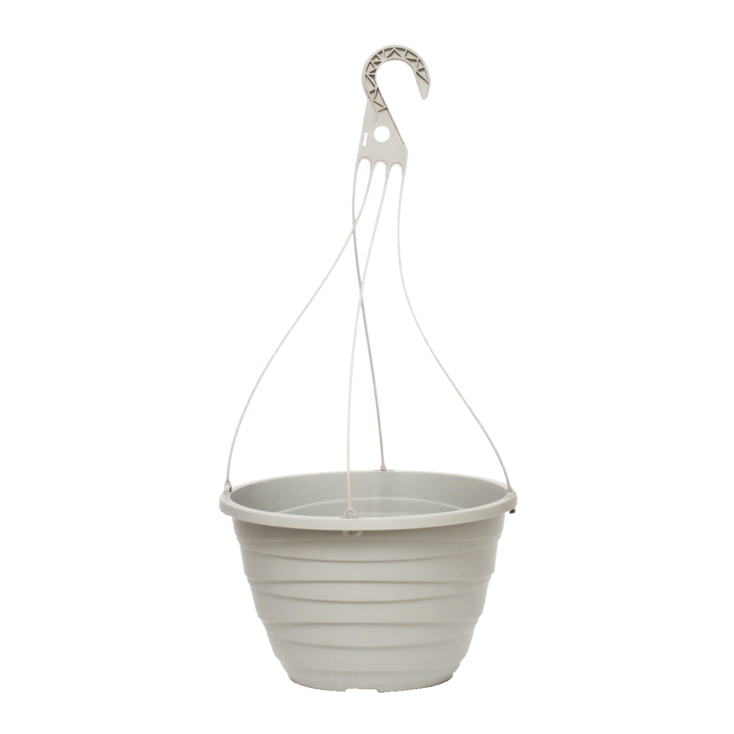 Ripple Hanging Baskets - Stone, 11" HALF SKID